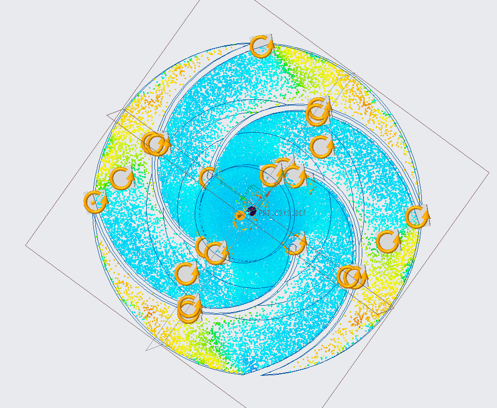CREO8.0叶轮流场模拟